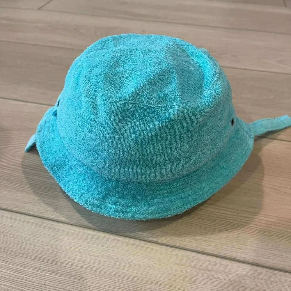 Disney Mickey Mouse Baby‎ Beach Bucket Sun Hat Terry Cloth Aqua 28